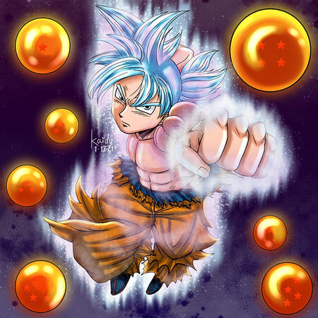 Mastered Ultra Instinct Goku