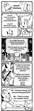 An extra comic I made in "Ang Araw ng Pasasalamat" or "A Day of Thanks".